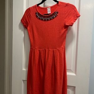 JCrew Jeweled Neck Dress - Girls Size 12